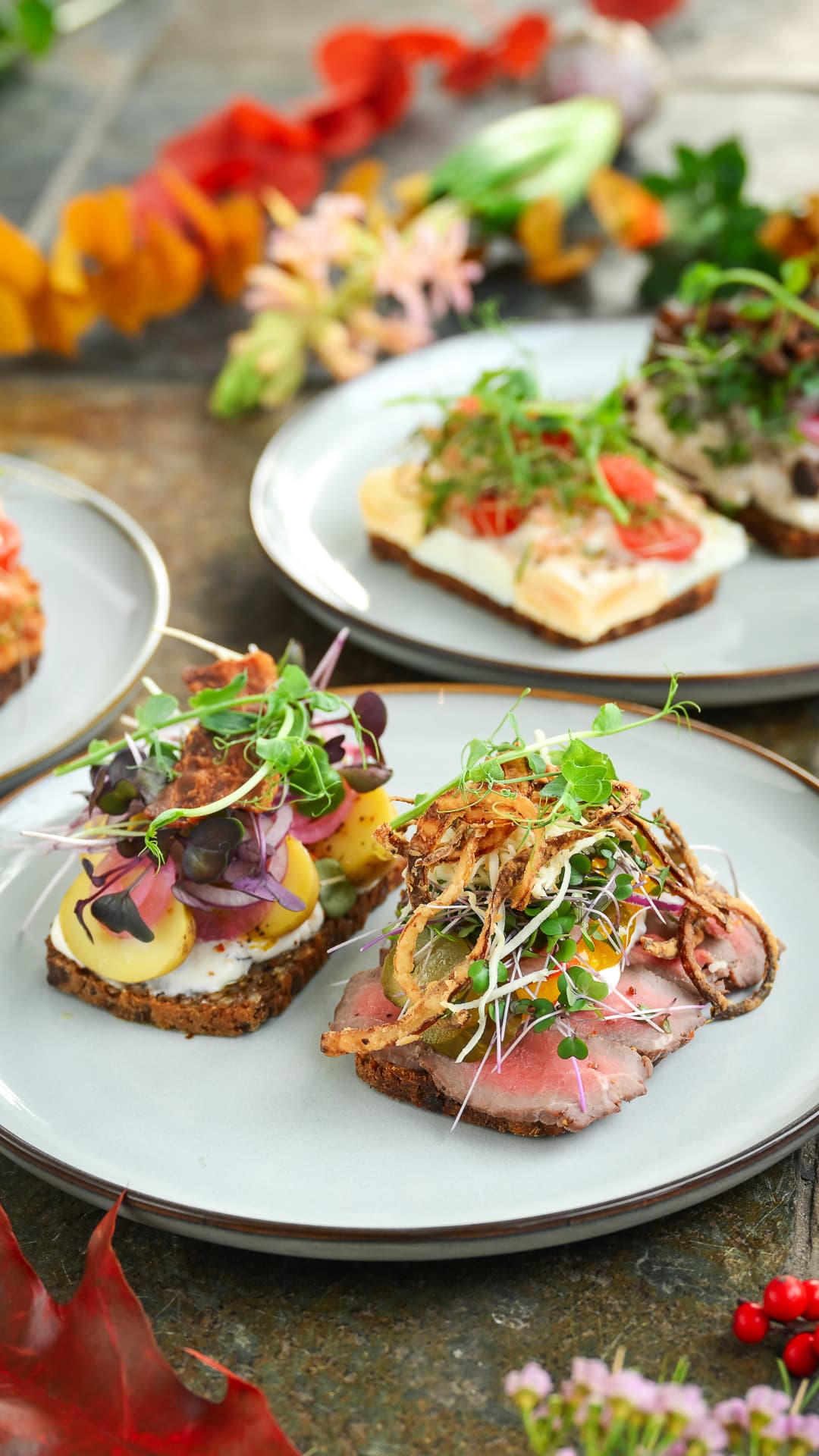 Gourmet Kartoffel m. stegte løg